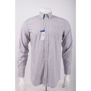 Southern Tide Mens Chatsworth Heather Button-Up Shirt S Blue Pink Check 8913 NWT